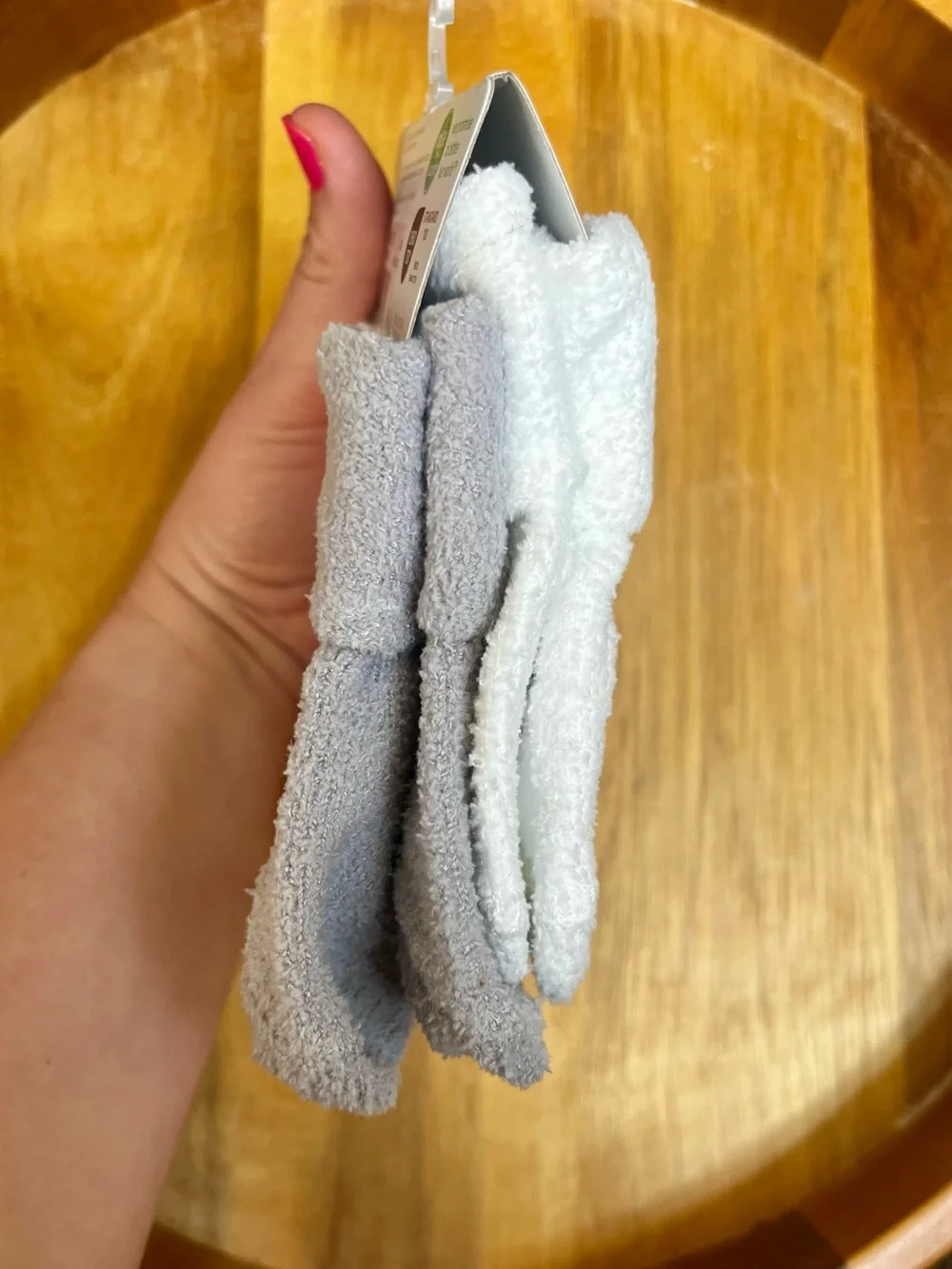 *3/$15 - Carter's Plush Baby Socks 4-Pack